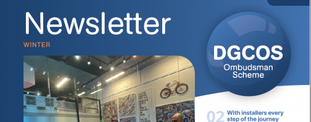 DGCOS launches Installer focussed Newsletter